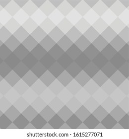 Vector gray background of identical rhombuses.