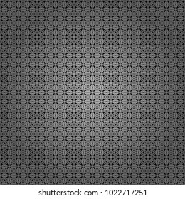 Vector gray, black and white seamless background pattern with rhombuses.