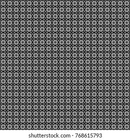 Vector gray, black and white seamless background pattern with rhombuses.