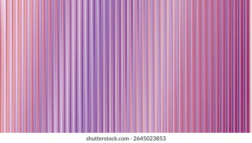 Vector Gray Blurred Glass Gradient background. Vertical Ribbed glass texture. Abstract bg.