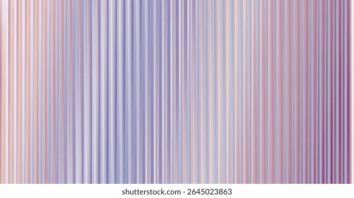 Vector Gray Blurred Glass Gradient background. Vertical Ribbed glass texture. Abstract bg.