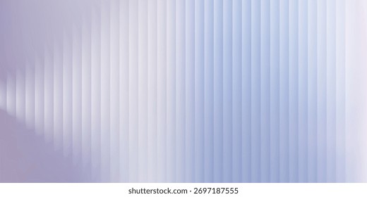 Fondo de degradado de vidrio borroso gris Vector. Vertical Textura de vidrio acanalado. Abstractas bg.