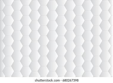 vector of gray hexagon geometric background