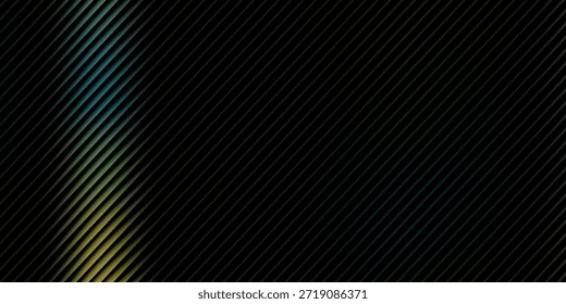 Fondo de línea gris Vector Elemento de onda colorido abstracto para el diseño. Ecualizador digital de pista de frecuencias. Fondo de arte de línea estilizado. Ilustración vectorial.