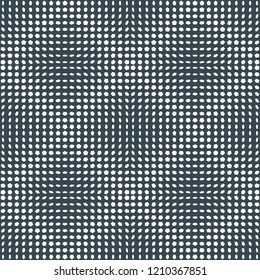 vector gray monochrome minimal modern dynamic abstract pentagon halftone texture seamless pattern isolated on white background
