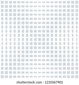 vector gray monochrome minimal modern dynamic abstract square halftone texture seamless pattern isolated on white background