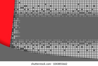 Vector of gray pixels abstract design background