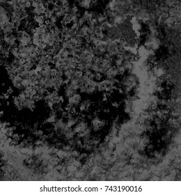 Vector gray scale watercolor texture background, abstract illustration