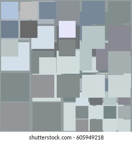 Vector gray squares background