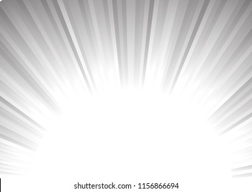 Vector : Gray stripes on white background