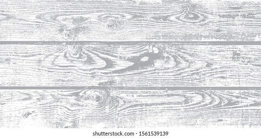 Vector gray wooden panel texture for backgrounds or design. Rustic wood grain wallpaper. Table top view. EPS10