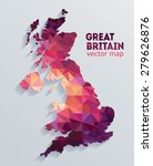 Vector Great Britain map