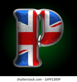 Vector Great Britain metal figure