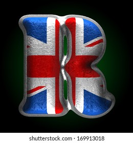 Vector Great Britain metal figure