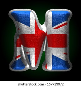 Vector Great Britain metal figure