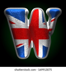 Vector Great Britain metal figure