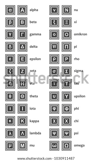 Greek Alphabet Lowercase Sigma - Letter