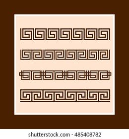 Vector Greek ornament.