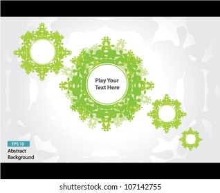Vector .Green Abs track background