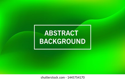 Vector green abstract color, with gradient and geometric shape, used for background, wallpaper, cover, landing page etc.