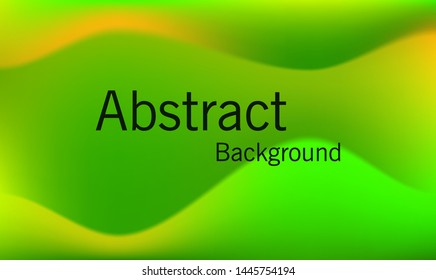 Vector green abstract color, with gradient and geometric shape, used for background, wallpaper, cover, landing page etc.