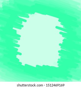 Vector green abstract line against a simple bluish green background.