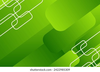 vector green abstract square background modern