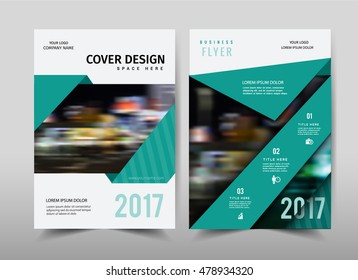 Vector green annual report leaflet Brochure Flyer template A4 size design.
Modern style for book cover magazine layout design, Abstract  background, presentation templates.