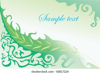 vector green background