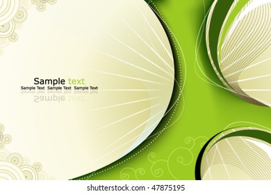 Vector Green Background