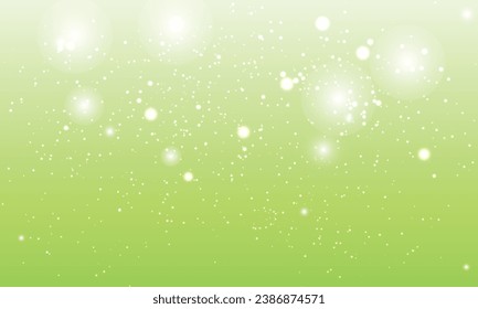 Fondo verde vectorial con brillo brillante.