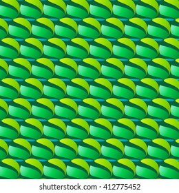 Vector green Background. Mosaic