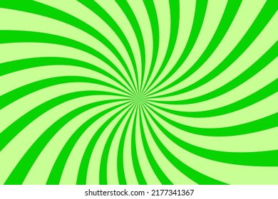 Vector Green Background Spiral Green Light Stock Vector (Royalty Free ...