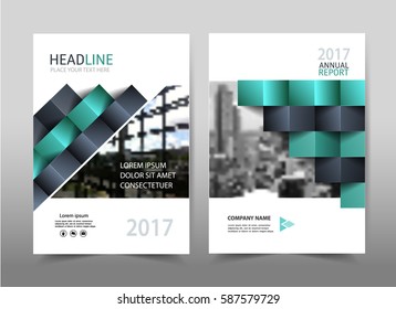 Vector green blue annual report leaflet Brochure Flyer template A4 size design.
Modern style for book cover magazine layout design, Abstract geometric background, presentation templates.