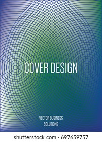 Vector green, blue, yellow, purple modern A4 cover design. Gradient glow poster template with abstract shapes, geometric halftone banner. Futuristic neon gradient glitch background, hipster pattern.