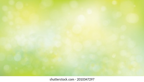 Vector Green, Bokeh Background.  Green Abstract Background.