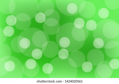 vector of green bubble abstract background template, beauty and elegant with gradient colors and colorful, eps 10.