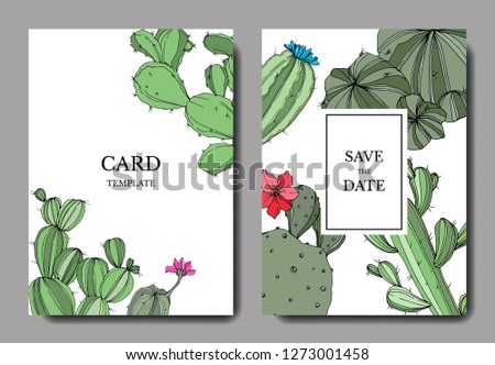 Similar – Image, Stock Photo Meadow cactus wild card