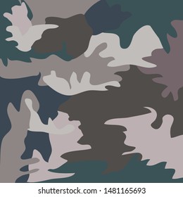 vector green camo pattern army