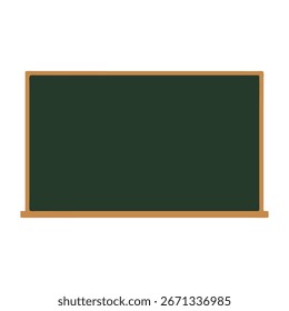 quadro-negro verde vetorial com giz