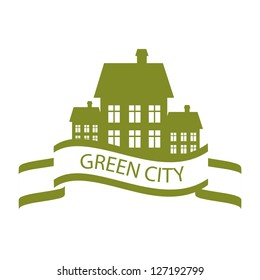 vector green city