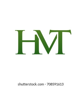 Vector Green Consulting Letter H M T Logo
