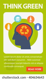 Vector Green Eco Banners