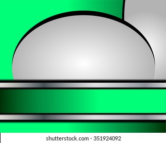 vector Green elements abstract design
