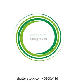 Vector Green Energy Background