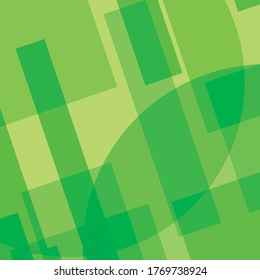 Vector green geometric pattern background. Nice colourful green composition geometric for your design.