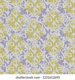 Vector Green Geometric Texture Seamless Pattern. Perfect for fabric, scrapbooking, wallpaper projects.