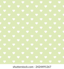 vector green heart pattern background