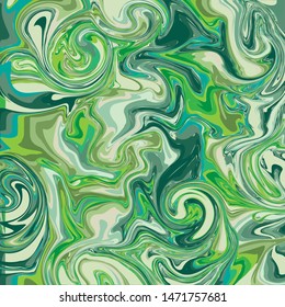 vector green marble abstact background, liquid pattern.