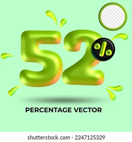 número verde vector 52% descuento venta transparente